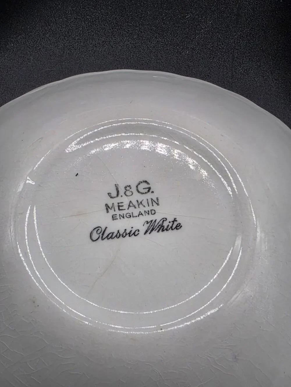 J&G Meakin Classic White Soup Bowls Lot Of 5 Made In England Boho Retro